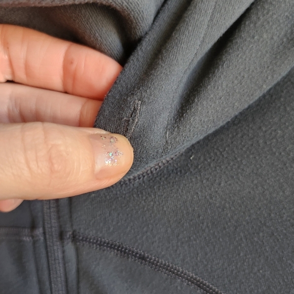 VTG Vintage Lululemon Stride Hooded Jacket Zip Up Size 6 Yoga Run Cozy Zip Up - Picture 10 of 10